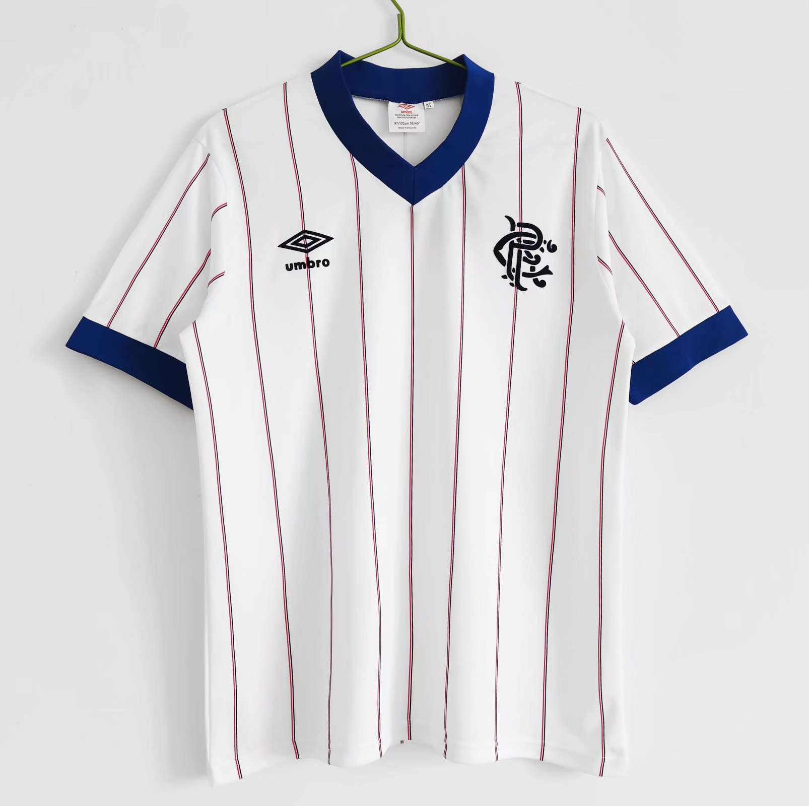 Retro Glasgow Rangers 1982-83 Away Stadium Jersey - JerseysGala