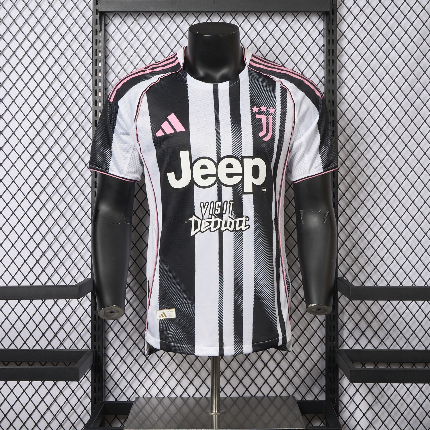 Juventus 25-26 Home Jersey With Chest Patch - Player Version - JerseysGala