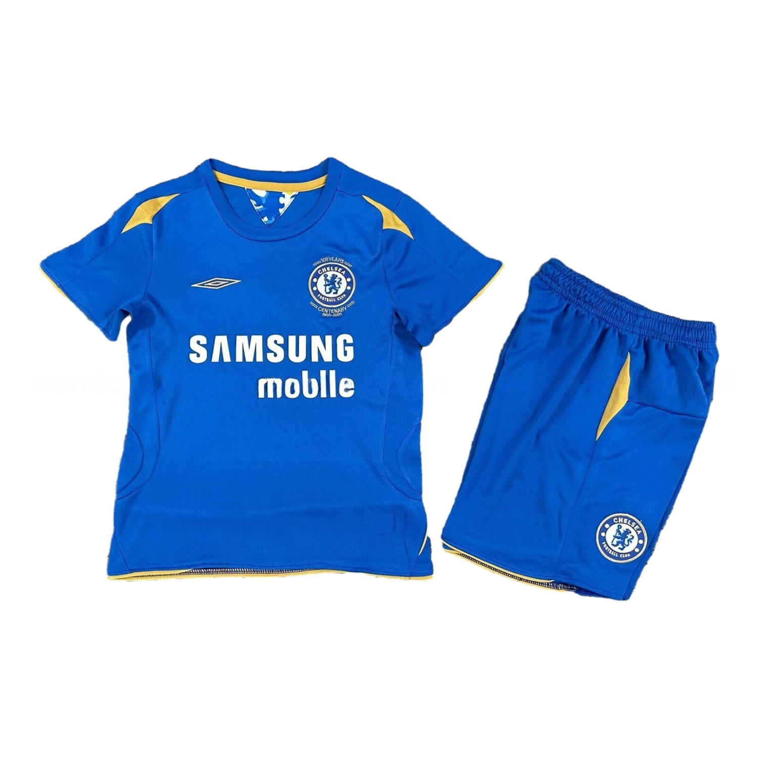 Retro C.H.E.L.S.E.A 2005-06 Home Kids Kit - JerseysGala