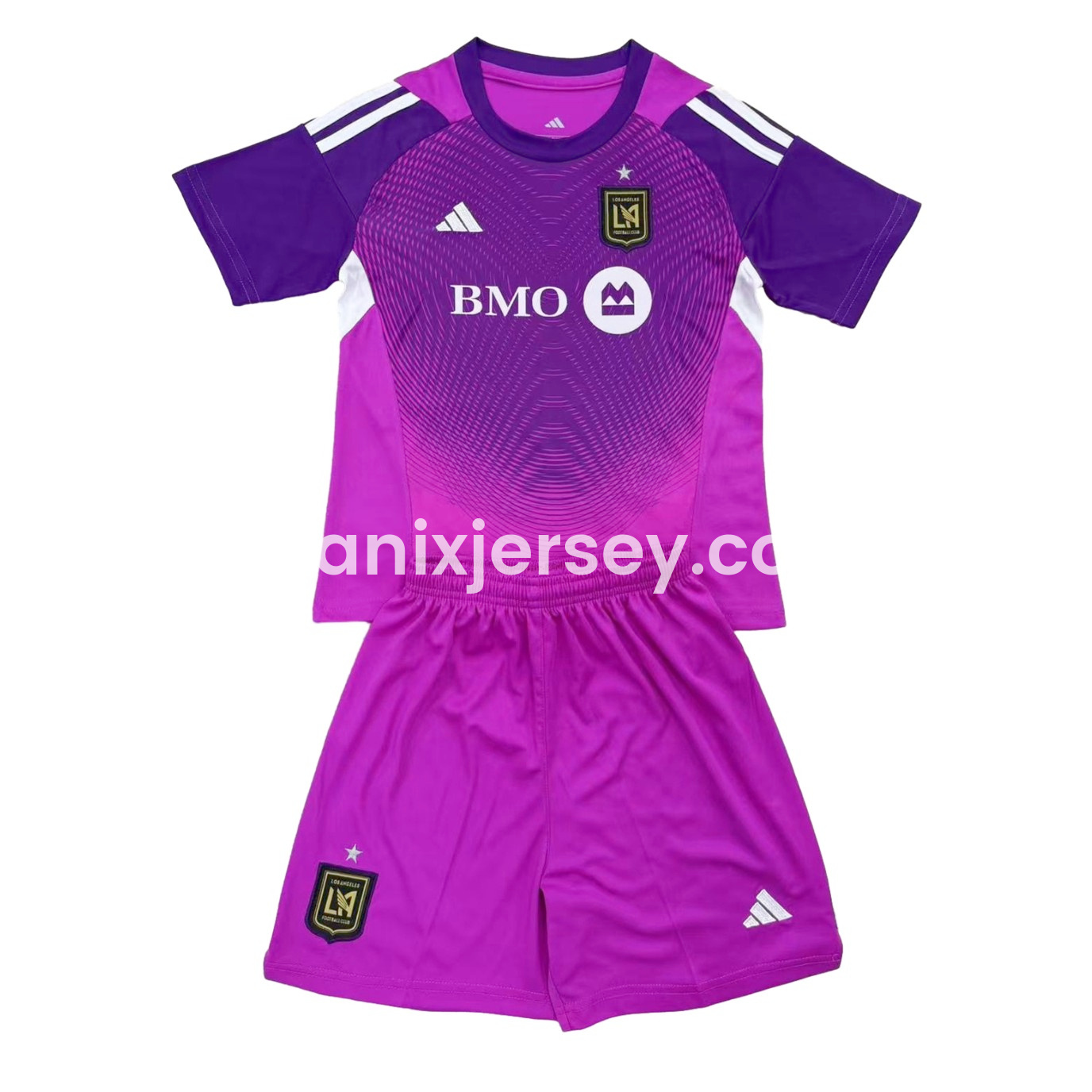 Los Angeles FC 2025 Purple Goalkeeper Men's Adult Jersey Set - Fans Version - JerseysGala