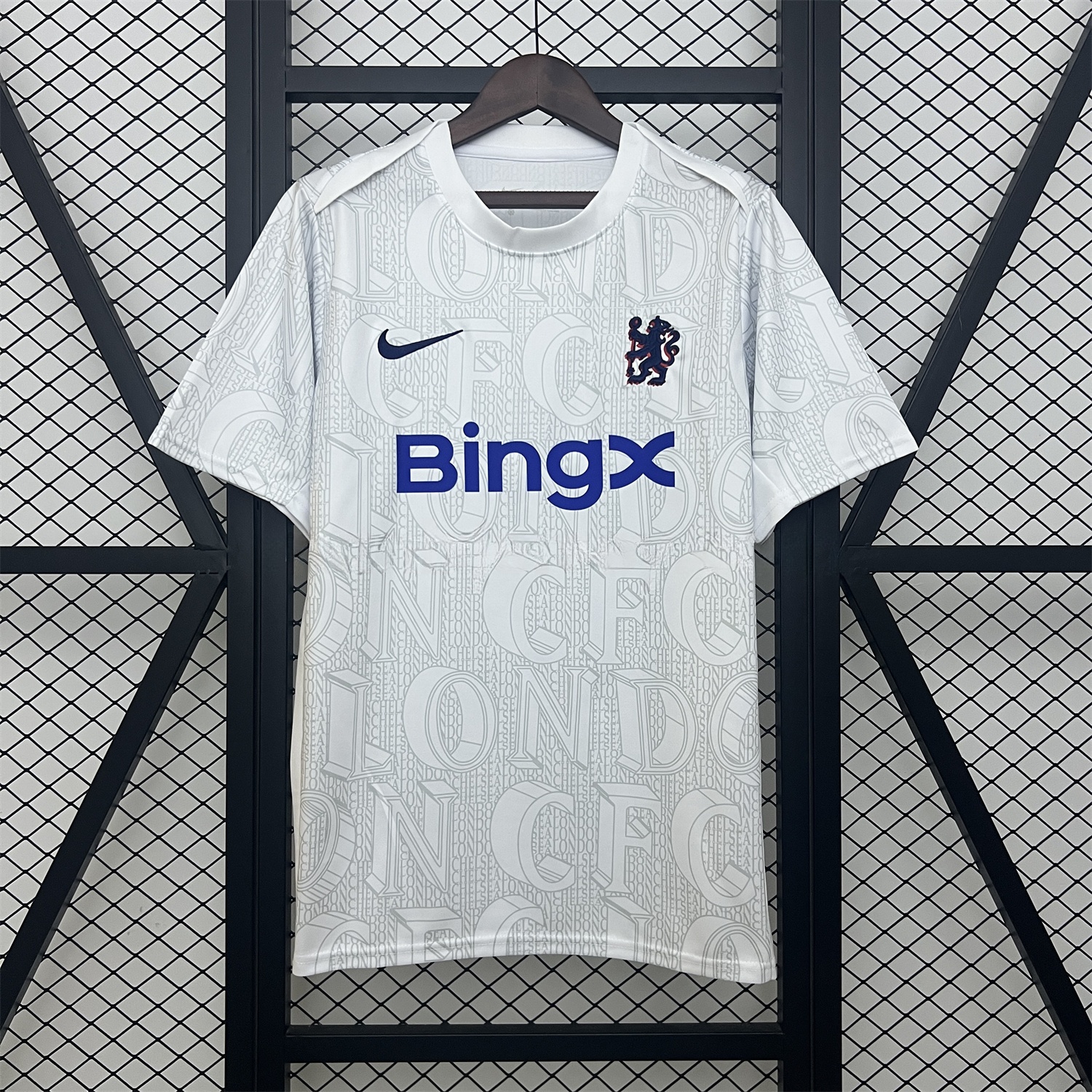 C.H.E.L.S.E.A 25-26 White Pre-Match Training Jersey - Fans Version - JerseysGala