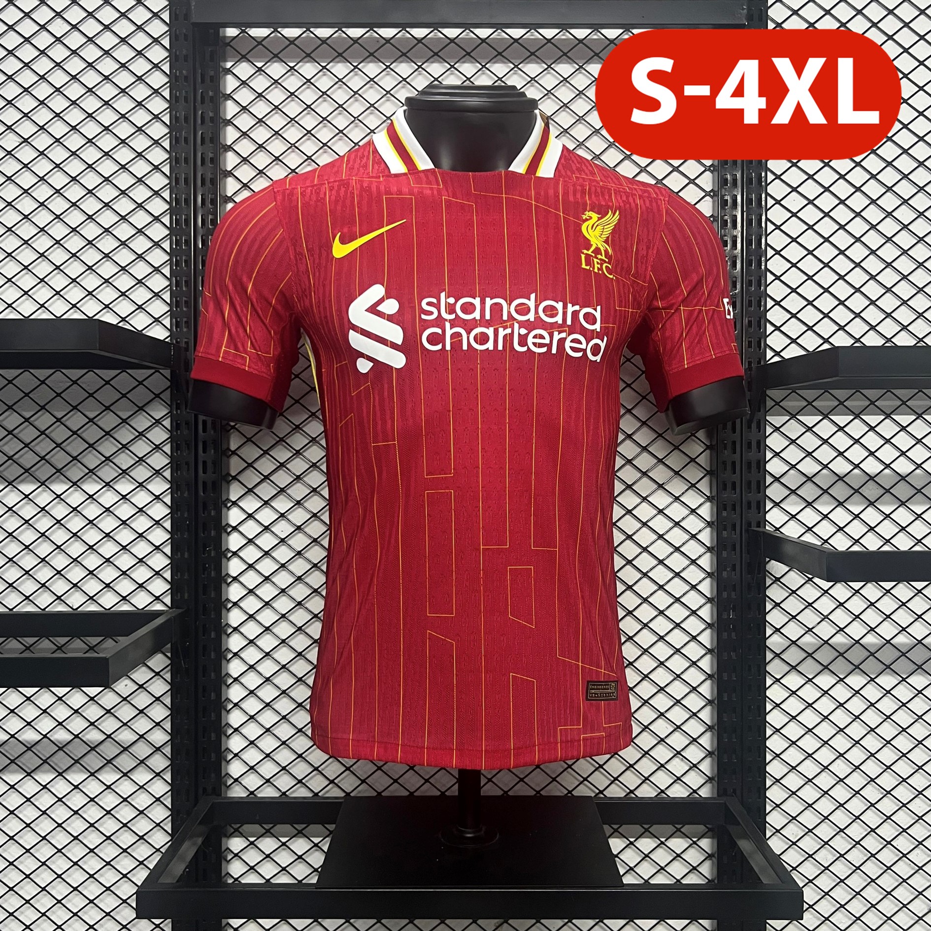 Liver.pool 24-25 Home Stadium Jersey - Player Version - JerseysGala