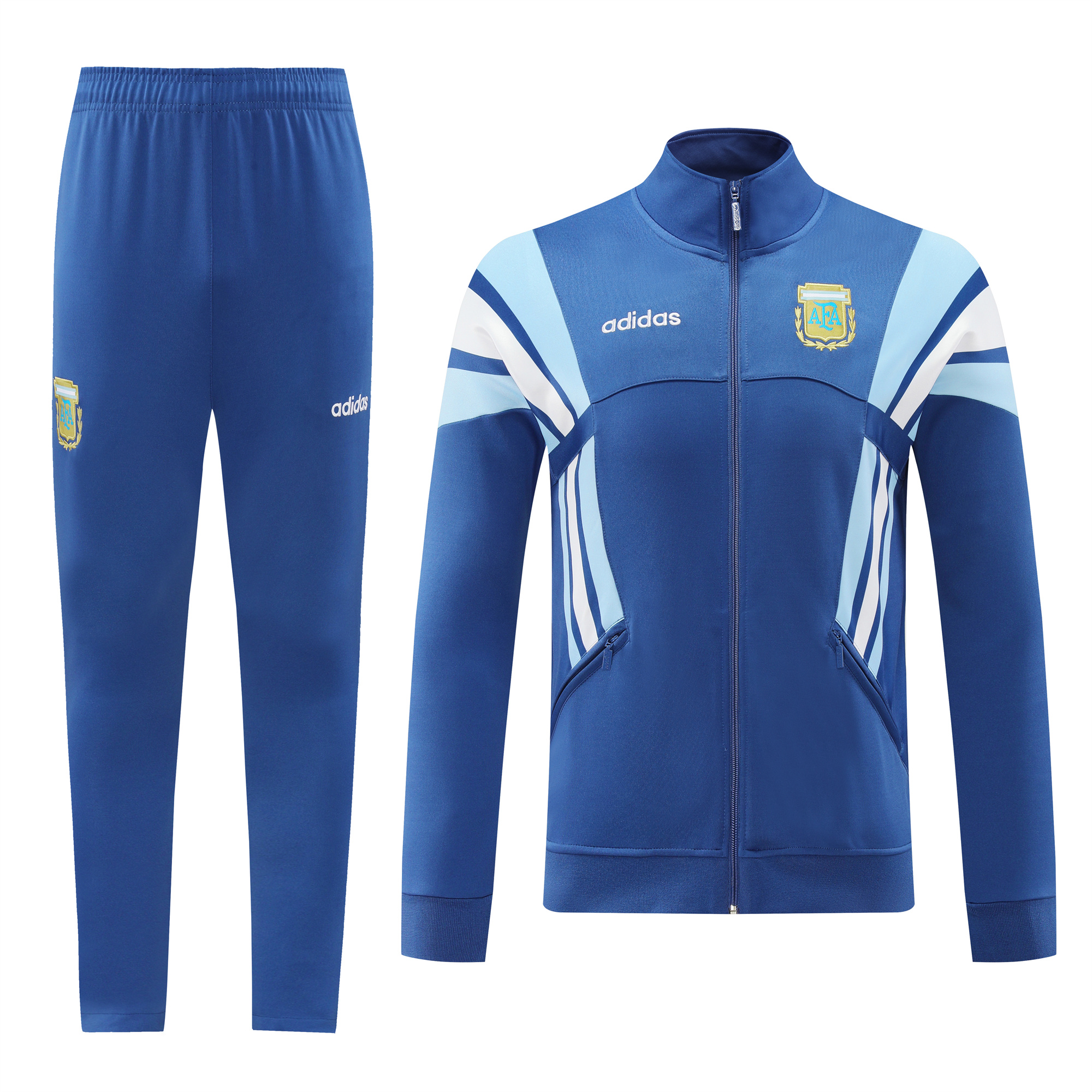 Argentina 24-25 Jacket Training Tracksuit - Blue - JerseysGala