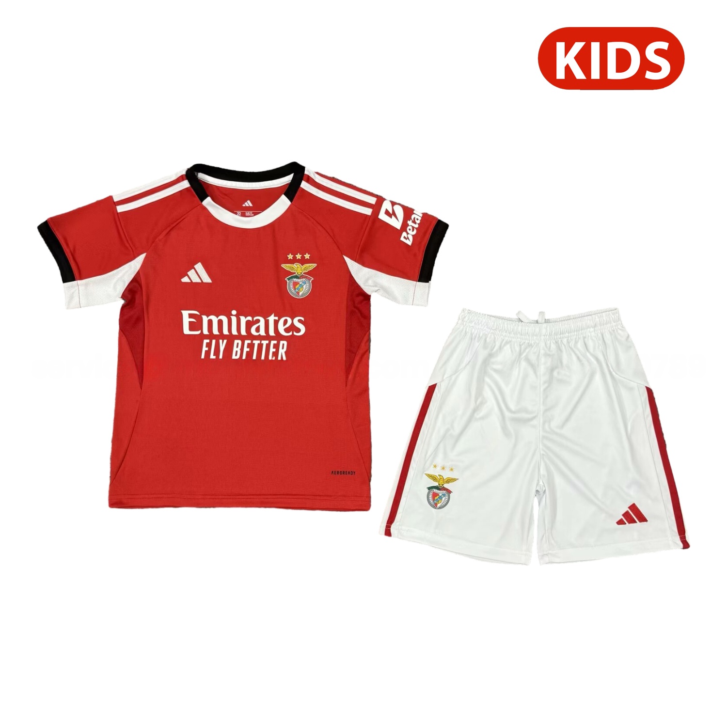Benfica 25-26 Home Kids Kit - JerseysGala
