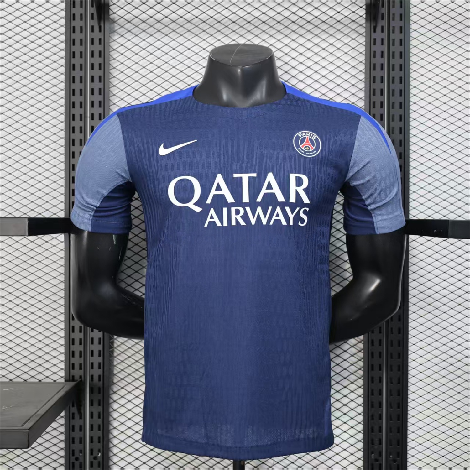 Paris Saint-Germain PSG Blue & Grey Special Jersey - Player Version - JerseysGala