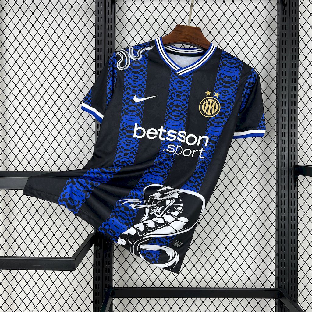 Inter Milan 24-25 Blue Black Mamba Special Edition Jersey - Fans Version - JerseysGala