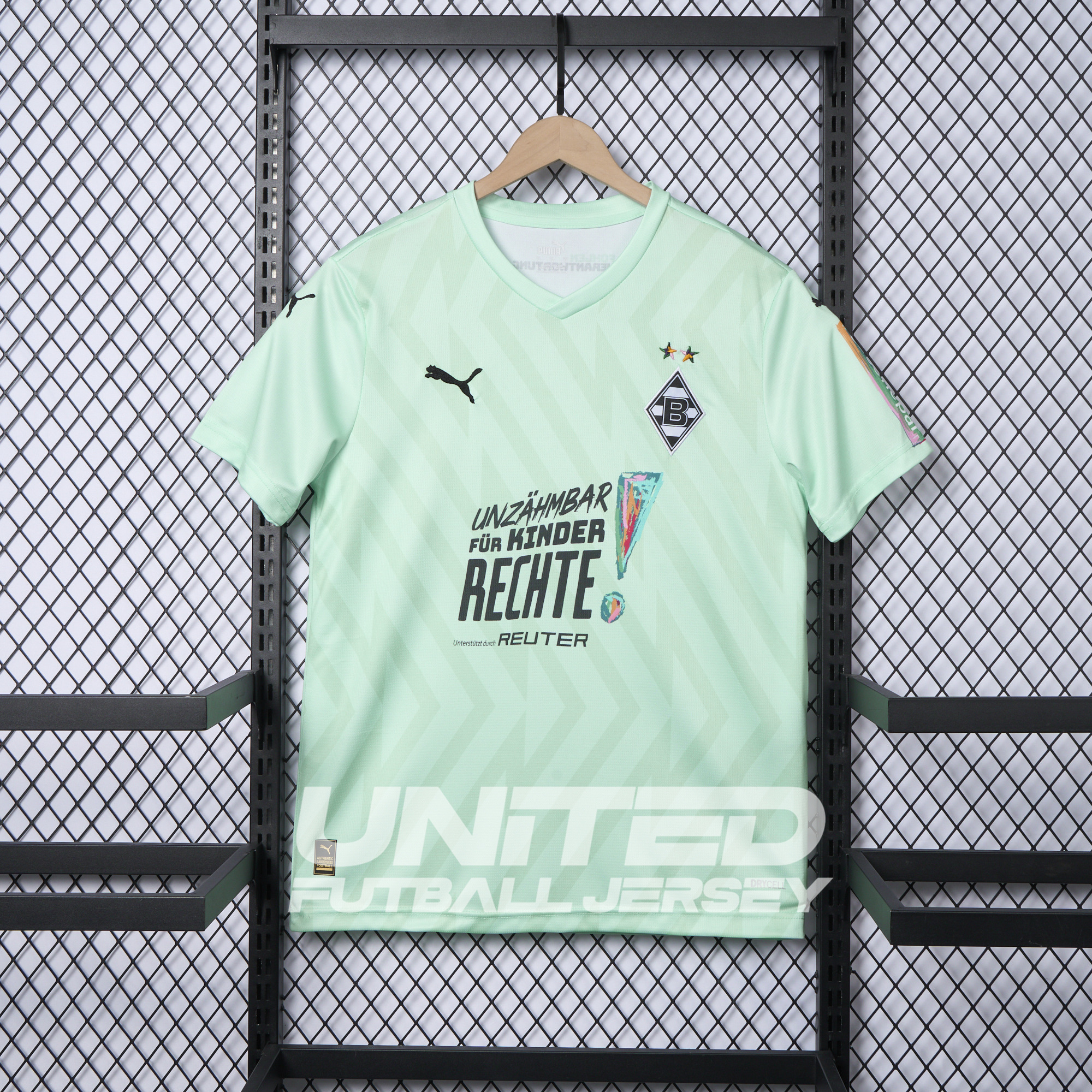 Borussia Mönchengladbach 24-25 World Children's Day Special Jersey - Fans Version - JerseysGala