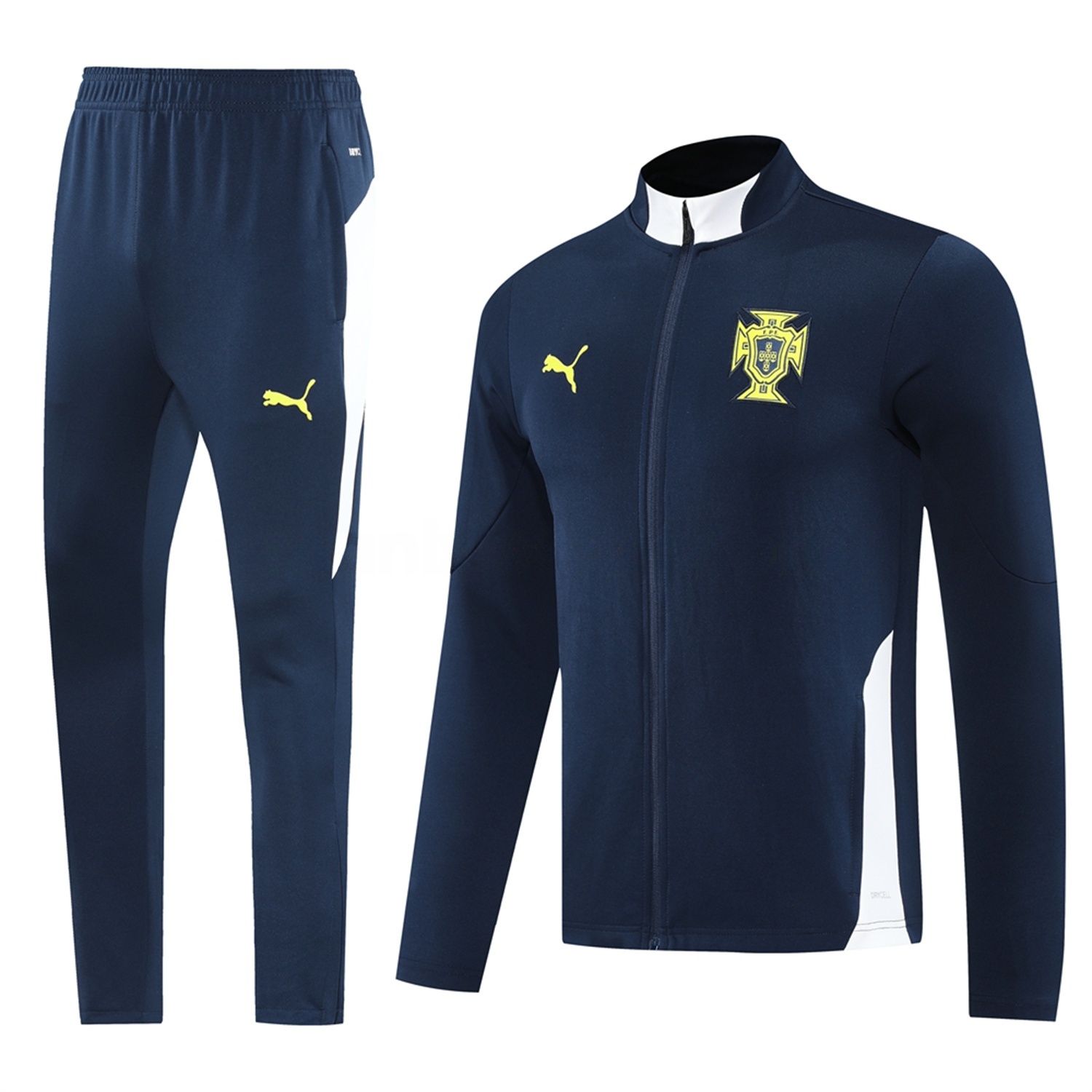 Portugal 25-26 Jacket Training Tracksuit - Deep Blue Jackets and Pants - JerseysGala