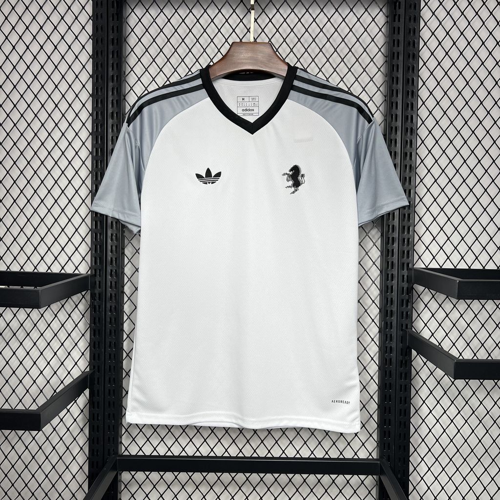 Juventus 24-25 White Pre-Match Jersey - Fans Version - JerseysGala