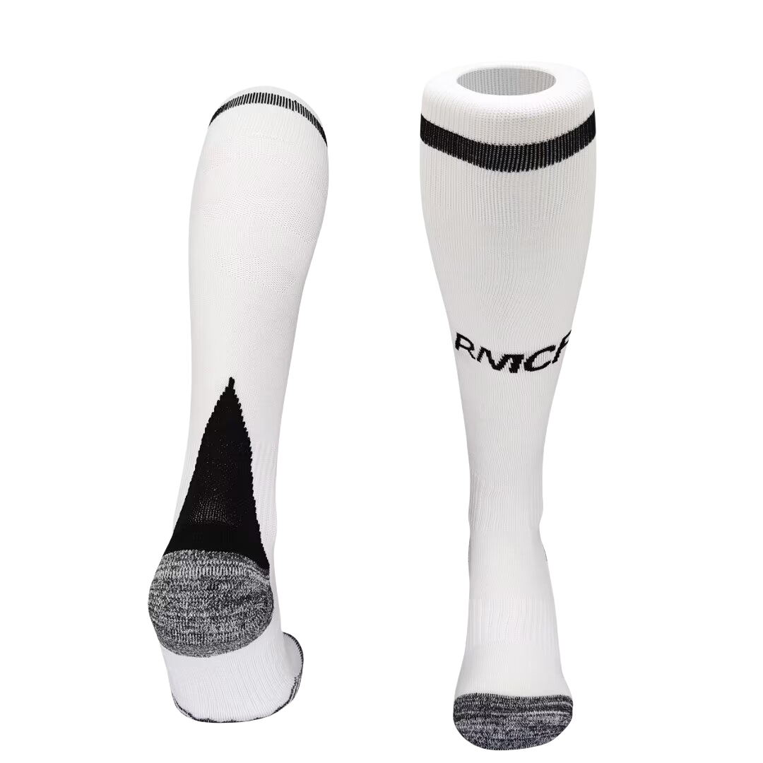 Real Madrid 24-25 Home Socks - White - JerseysGala