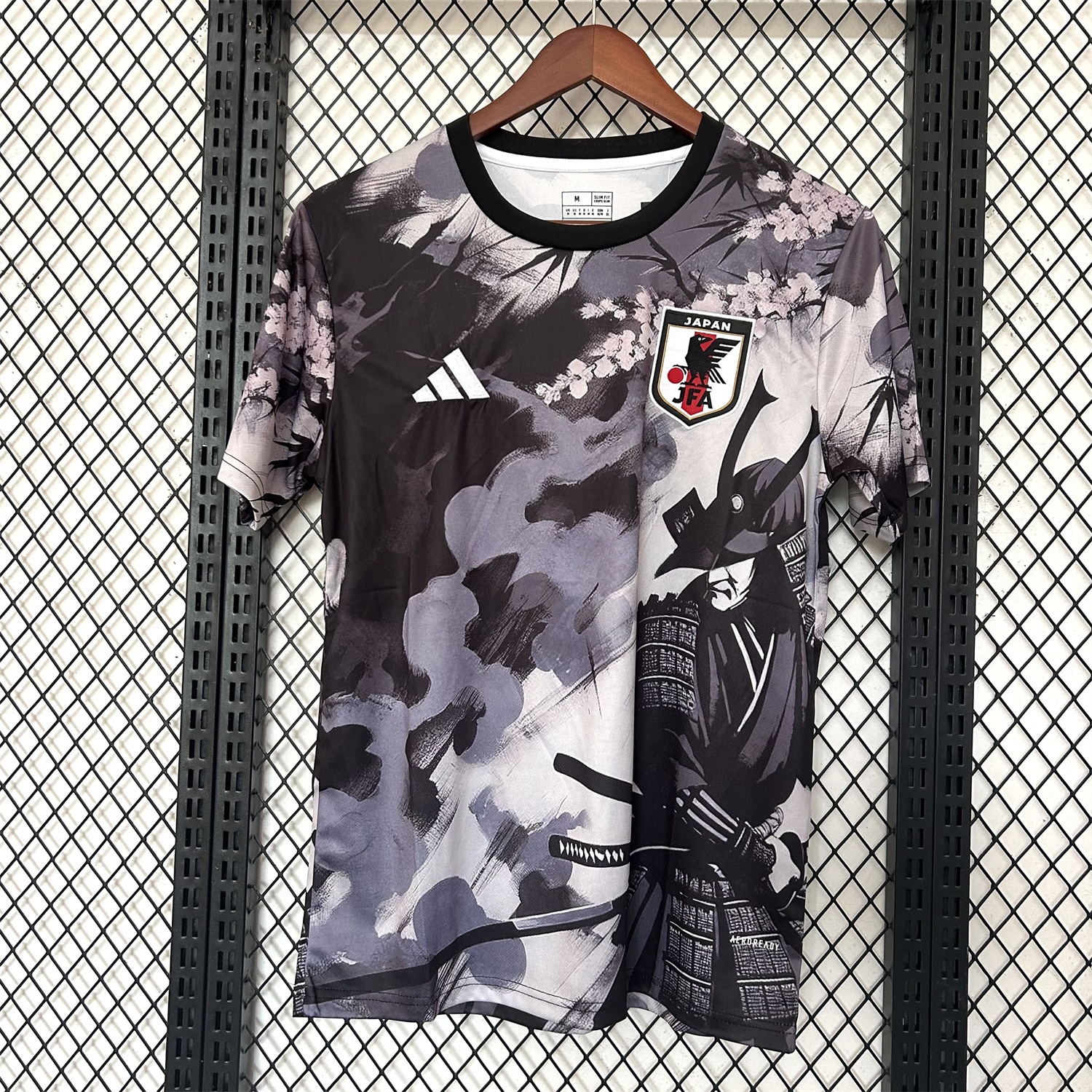 Japan 25-26 Black Samurai Under The Cherry Tree Special Jersey - Fans Version - JerseysGala