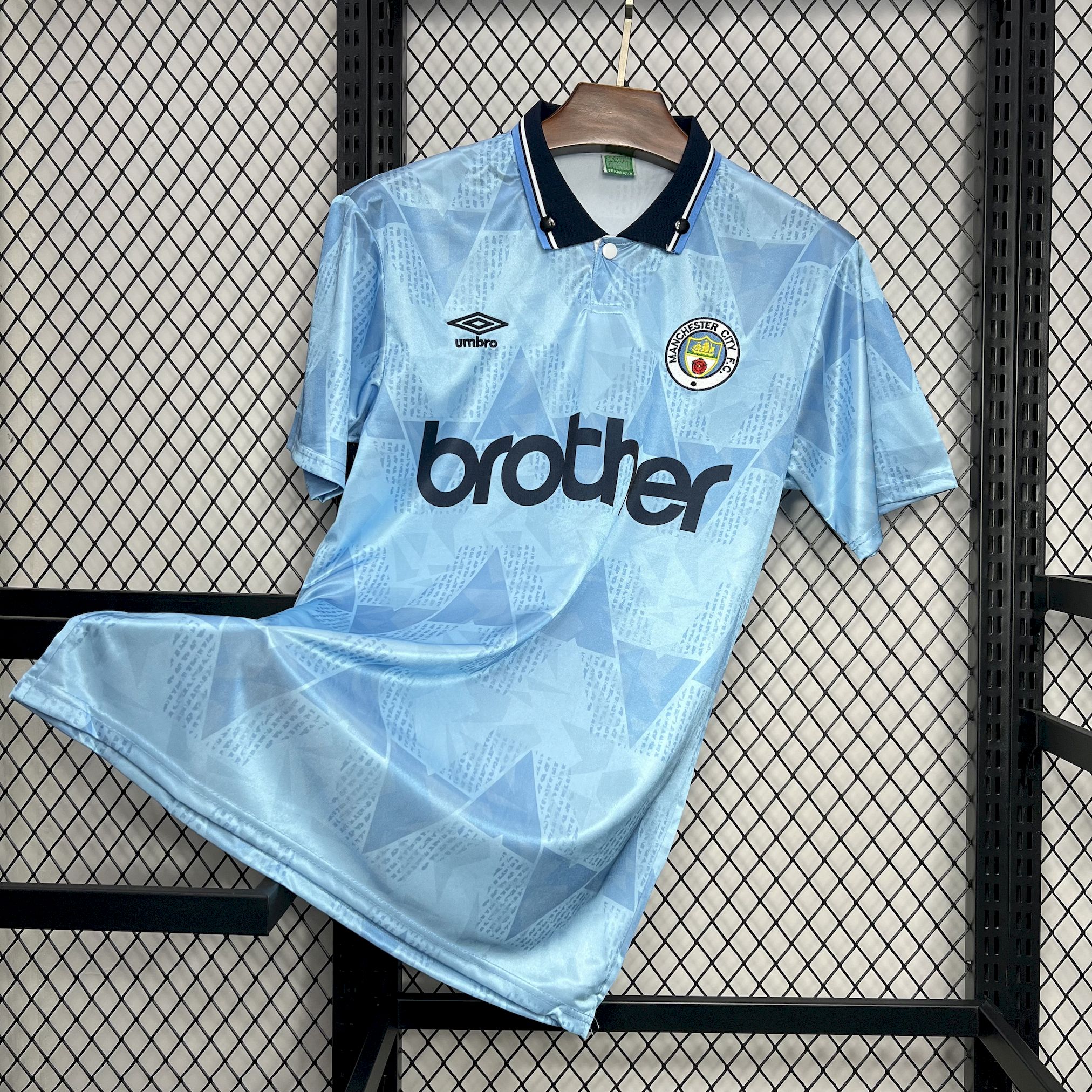 Retro Manchester City 1989-91 Home Jersey - JerseysGala