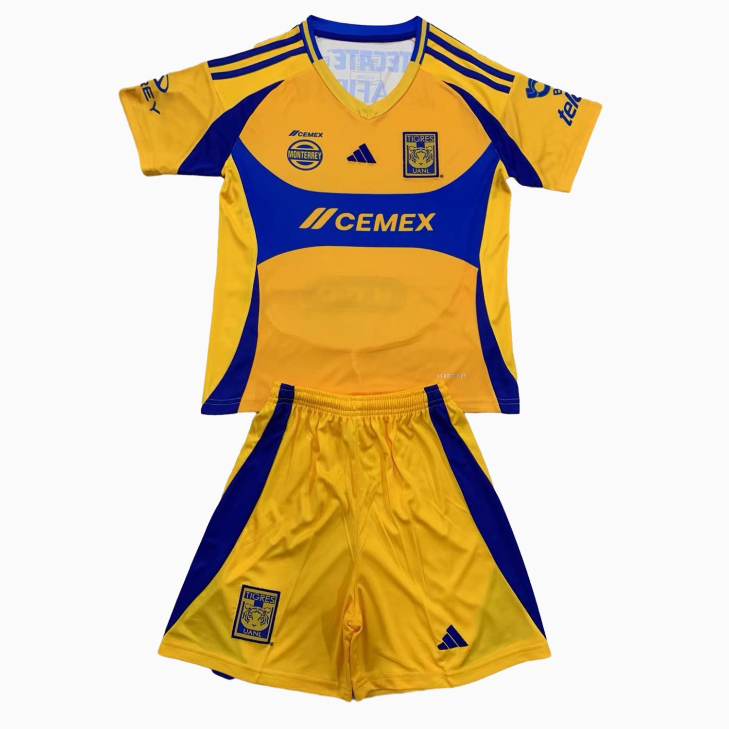 Tigres UANL 24-25 Home Kids Kit - JerseysGala