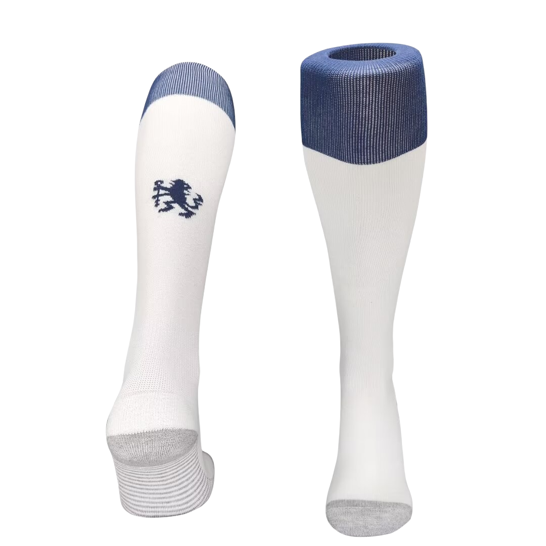 Chelsea 24-25 Home Socks - White - JerseysGala