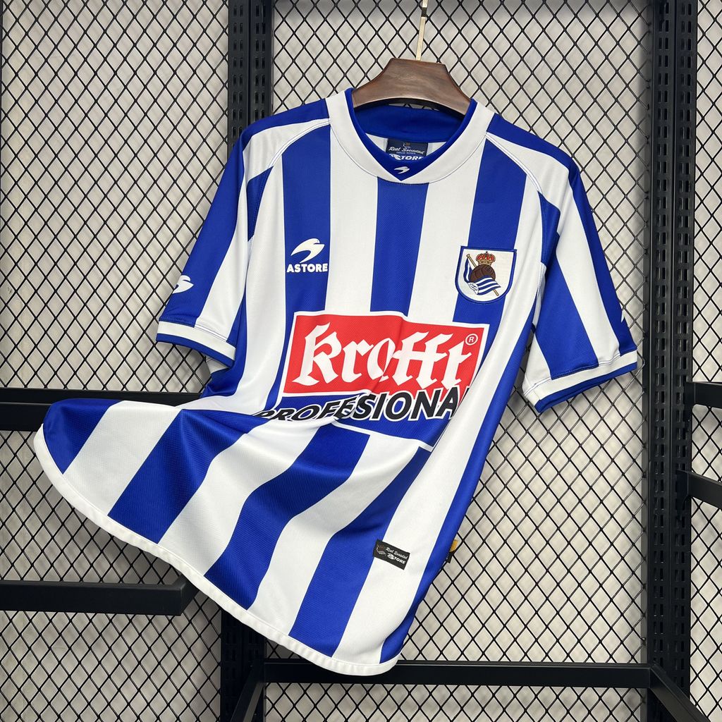 Retro Real Sociedad 2002-03 Home Jersey - JerseysGala