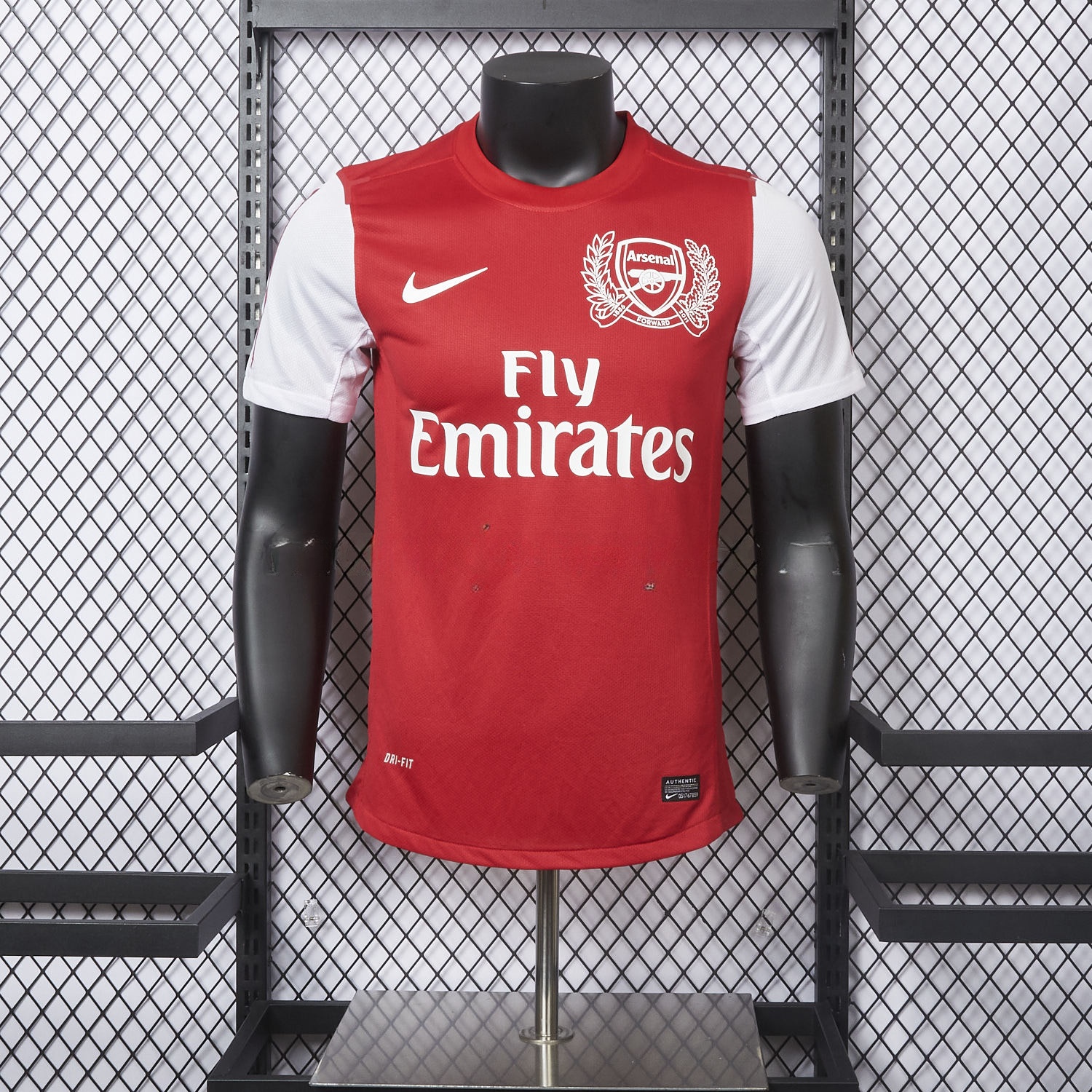 Retro Arsenal 2011-12 Home Jersey - Player Version - JerseysGala