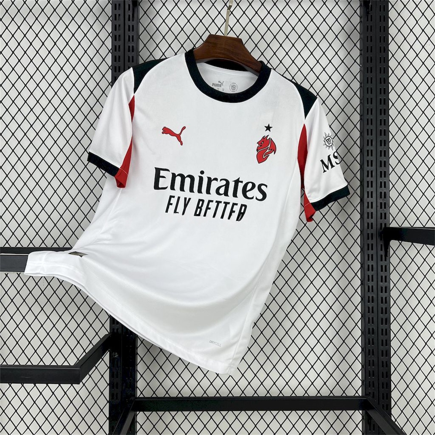 AC Milan 25-26 Away White Jersey - Fans Version - JerseysGala