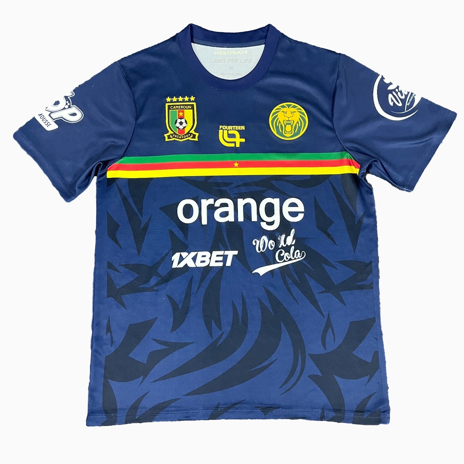 Cameroon 25-26 Blue Training Jersey - Fans Version - JerseysGala