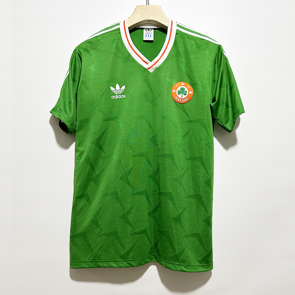 Retro Ireland 1990 Home Unsponsored Jersey - JerseysGala