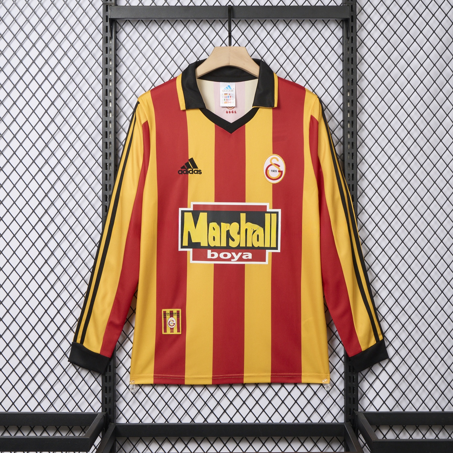 Retro Galatasaray 1999-00 Home Long Sleeves Jersey - JerseysGala