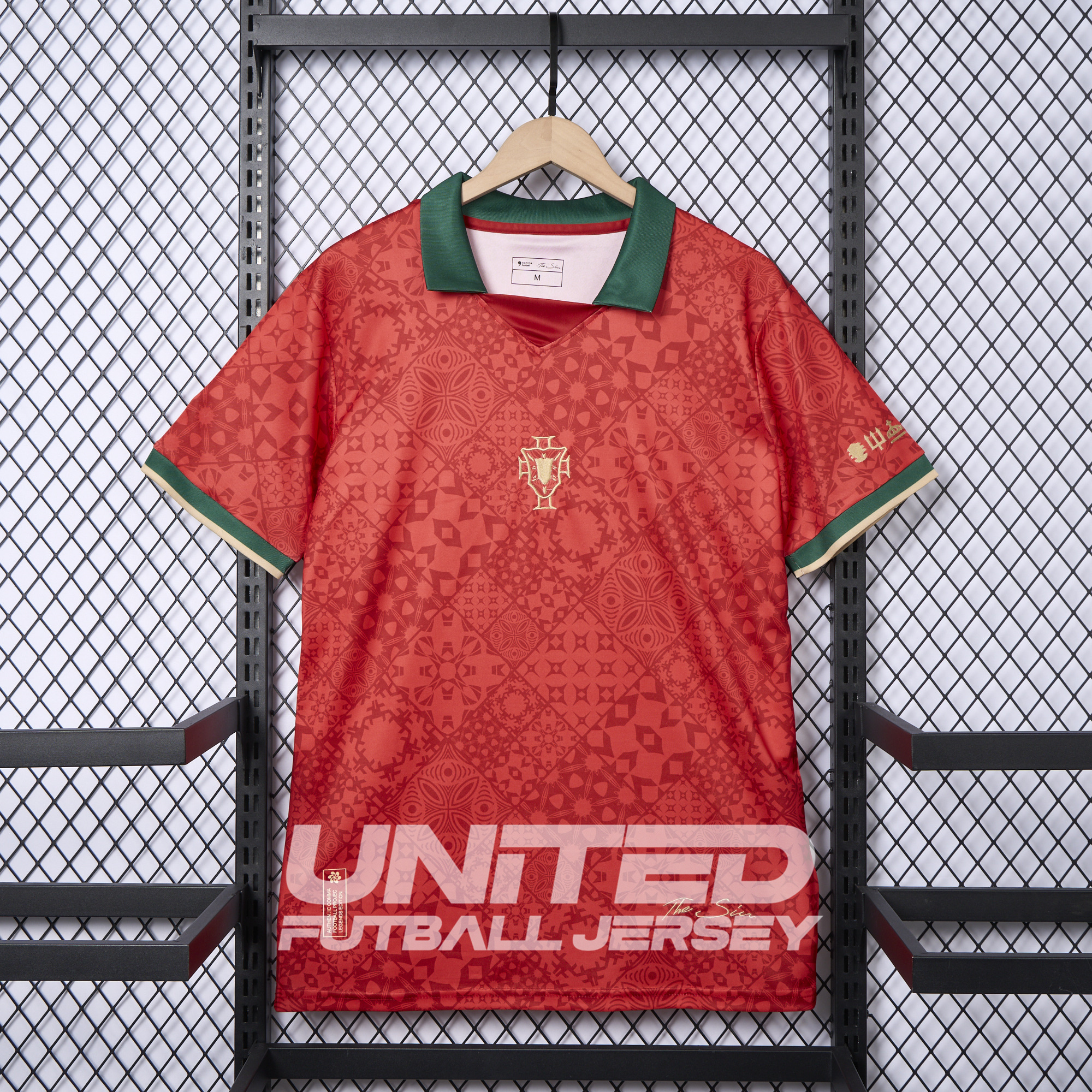 Portugal 2024-25 COMMA C.Ronaldo Jersey - Fans Version - JerseysGala