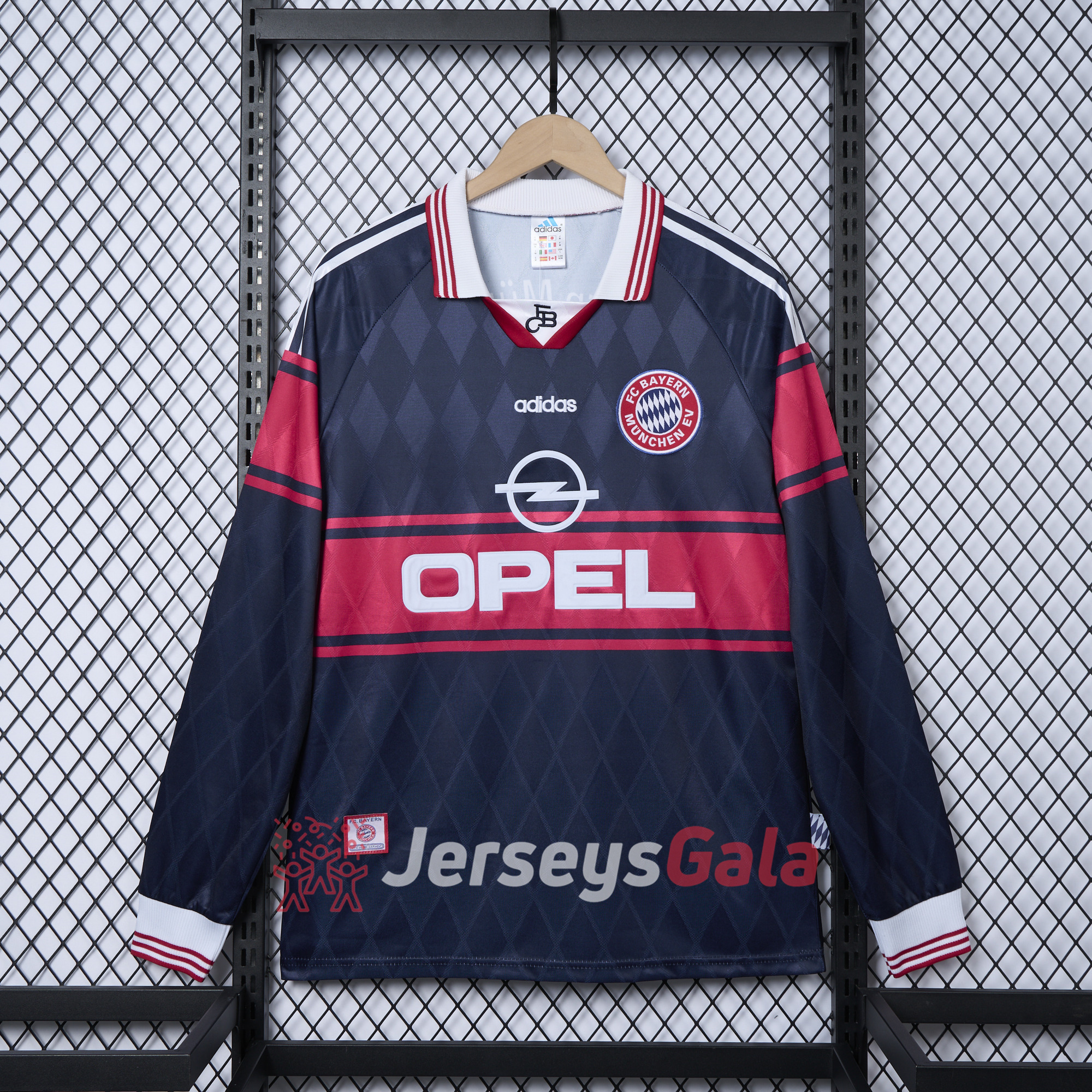 Retro Bayern Munich 1997-99 Home Long Jersey - JerseysGala