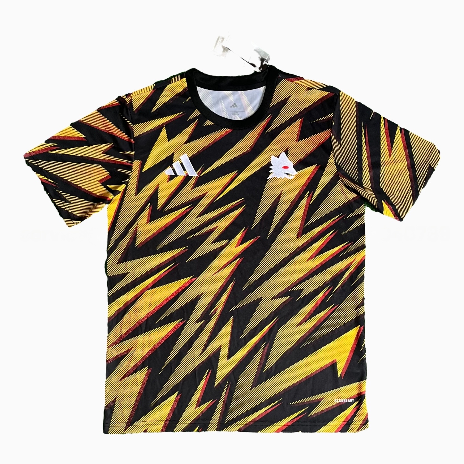 AS Roma 25-26 Yellow Pre-Match Training Jersey - Fans Version - JerseysGala