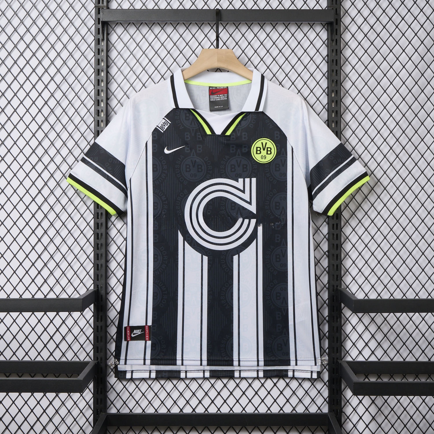 Retro Dortmund 1996-97 European Away Jersey - JerseysGala