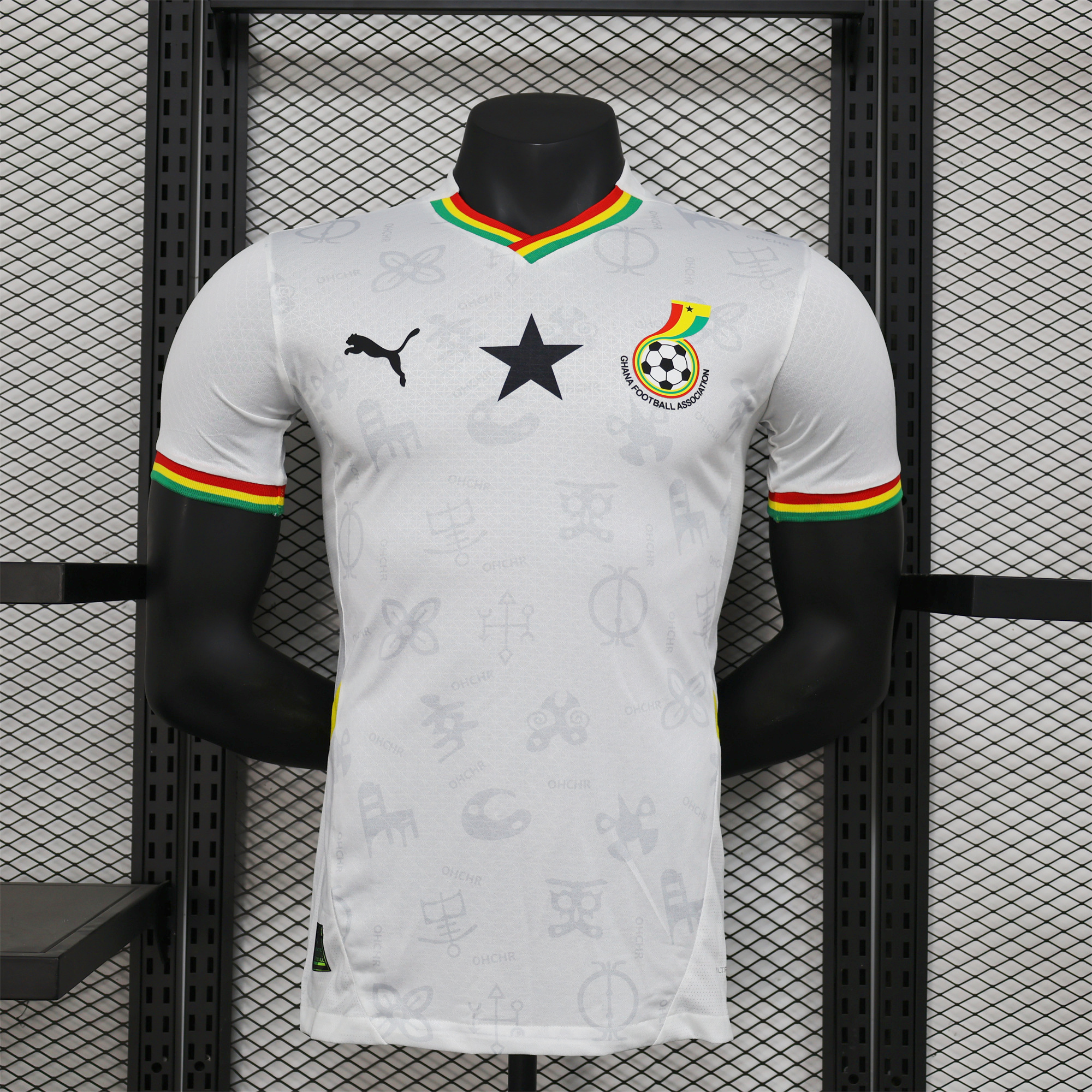 Ghana 2024-25 Home Jersey - Player Version - JerseysGala