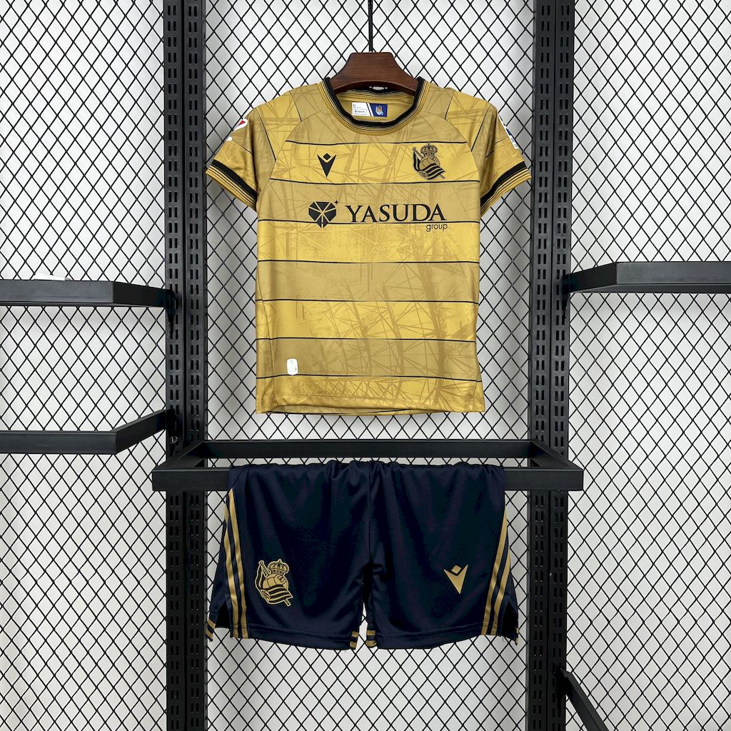 Real Sociedad 24-25 Away Kids Kit - JerseysGala