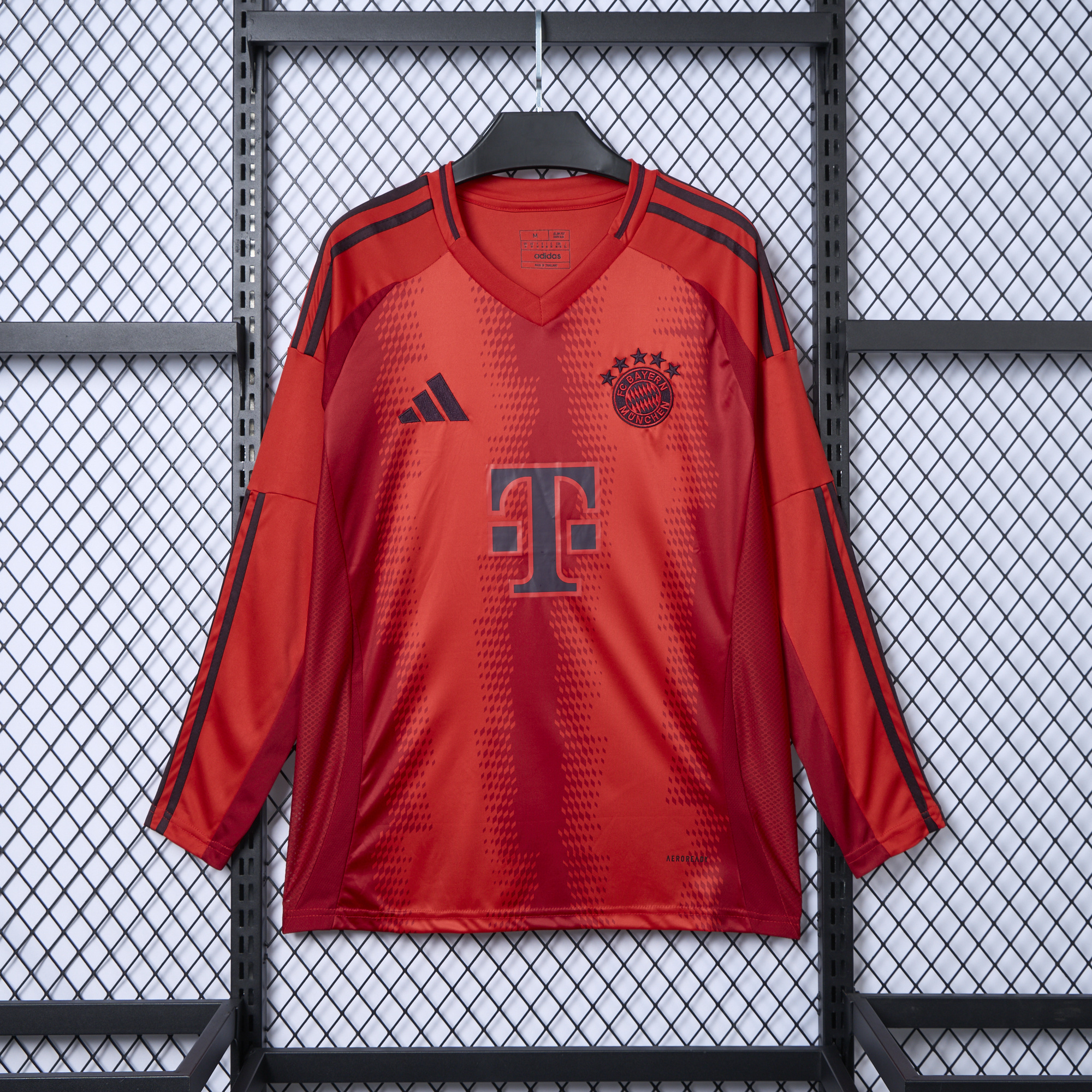Bayern Munich 24-25 Home Long Sleeve Jersey - Fans Version - JerseysGala