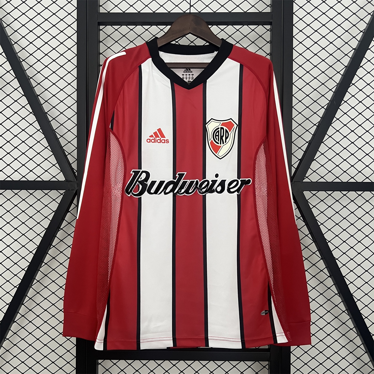 Retro River Plate 2003-04 Away Long Sleeves Jersey - JerseysGala