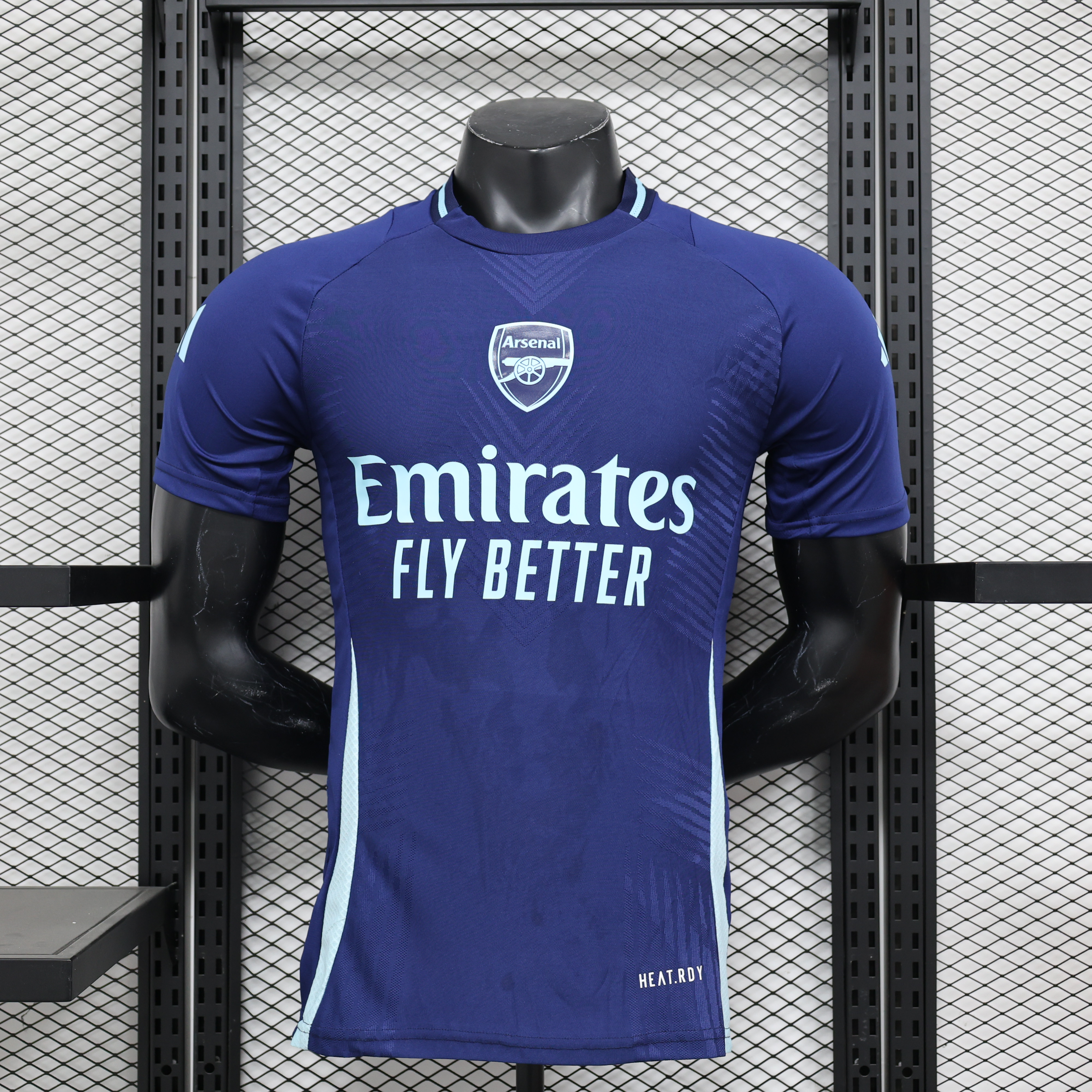 Arsenal 24-25 Blue Pre-match Training Jersey - Player Version - JerseysGala