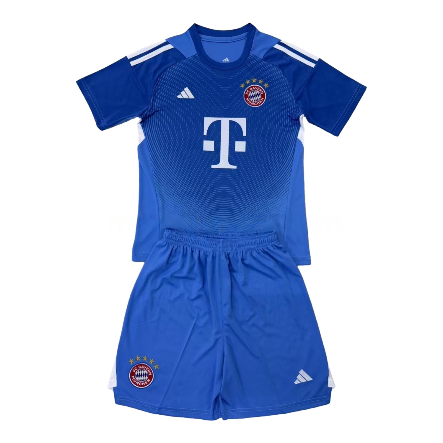 Bayern Munich 25-26 Blue Goalkeeper Men's Adult Jersey Set - Fans Version - JerseysGala
