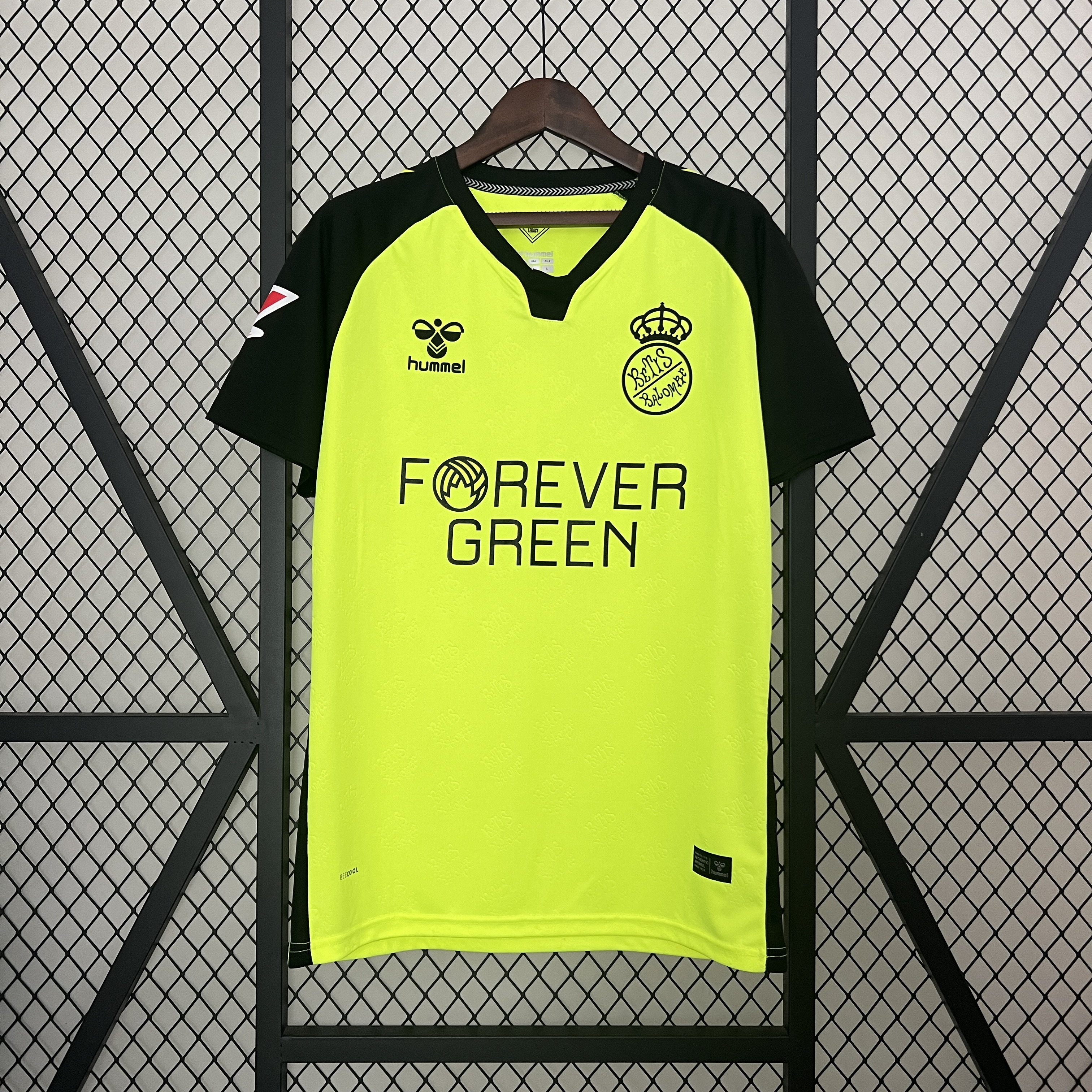 Real Betis 24-25 Away Jersey with Sponsor - Fans Version - JerseysGala