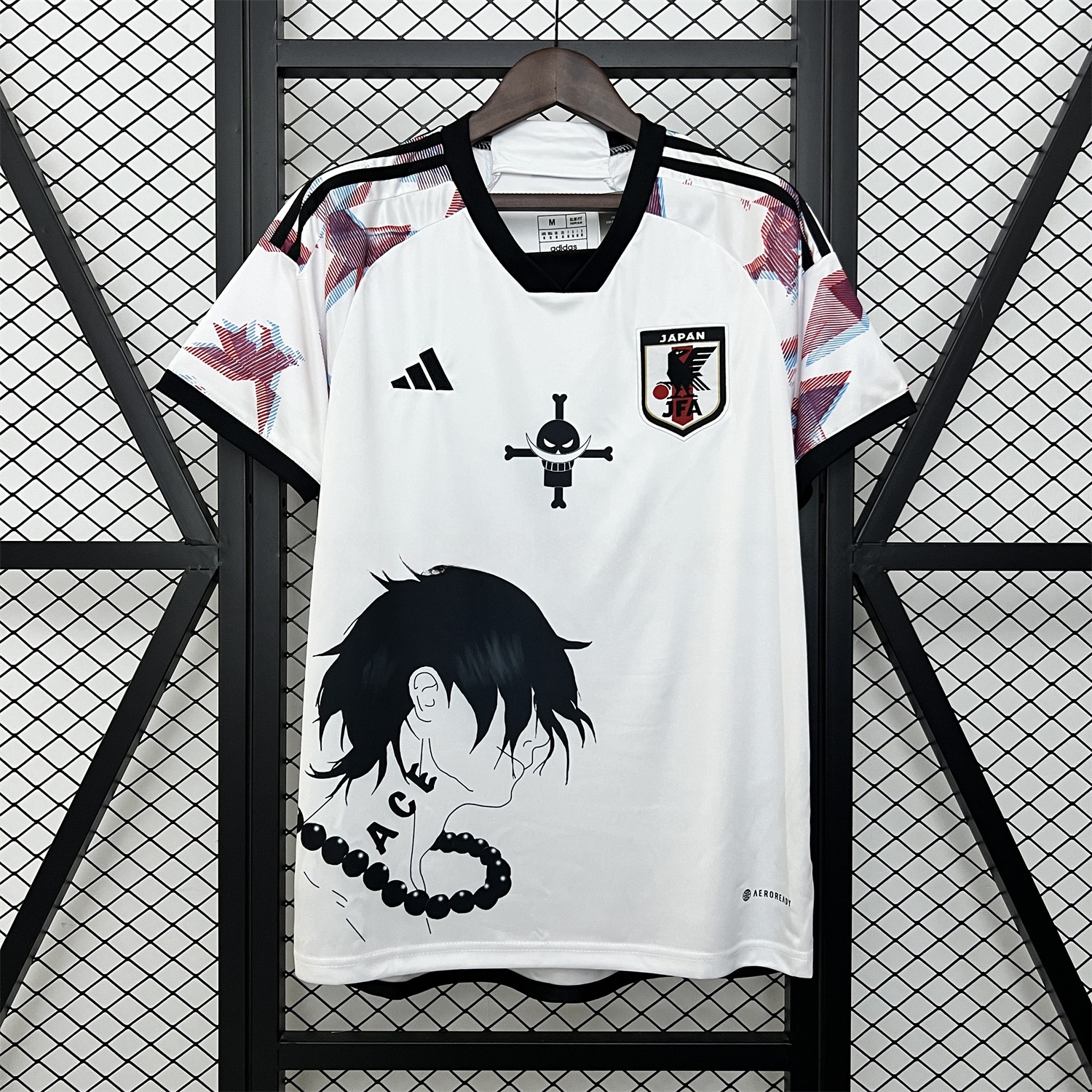 Japan 2024 Portgas·D· Ace White Jersey - Fans Version - JerseysGala