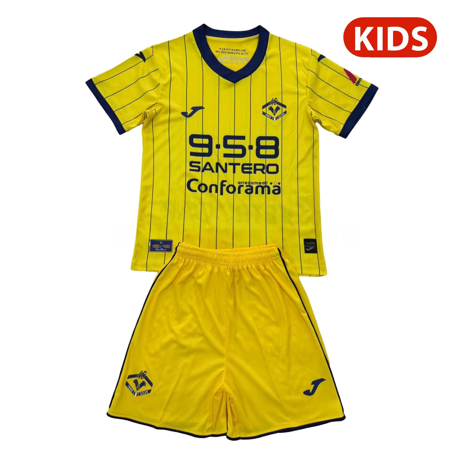 Hellas Verona 24-25 Scudetto 40 Years Commemorative Kids Kit - JerseysGala