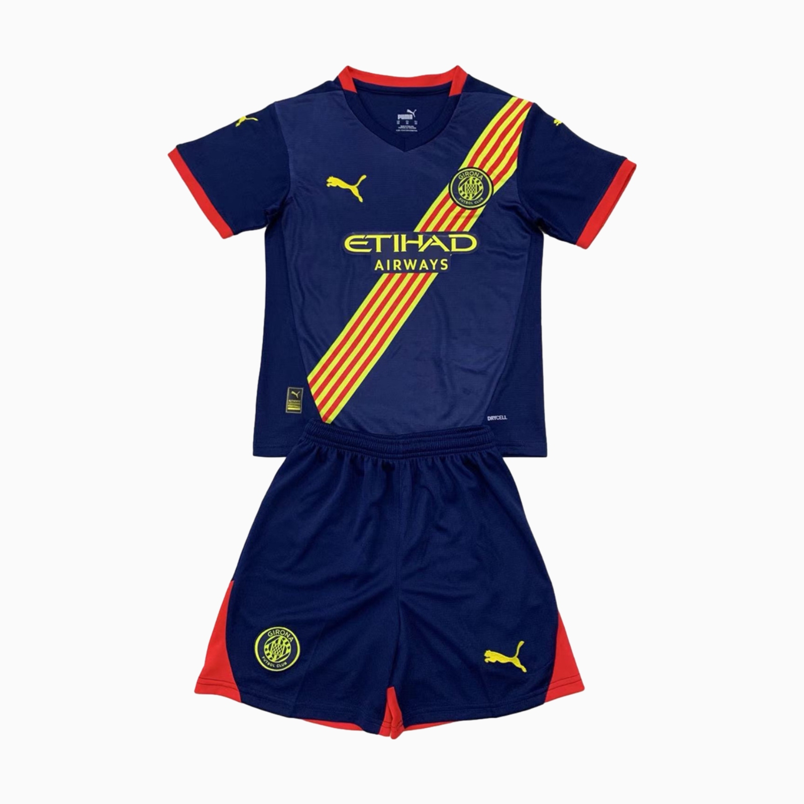 Girona 24-25 Away Kids Kit - JerseysGala