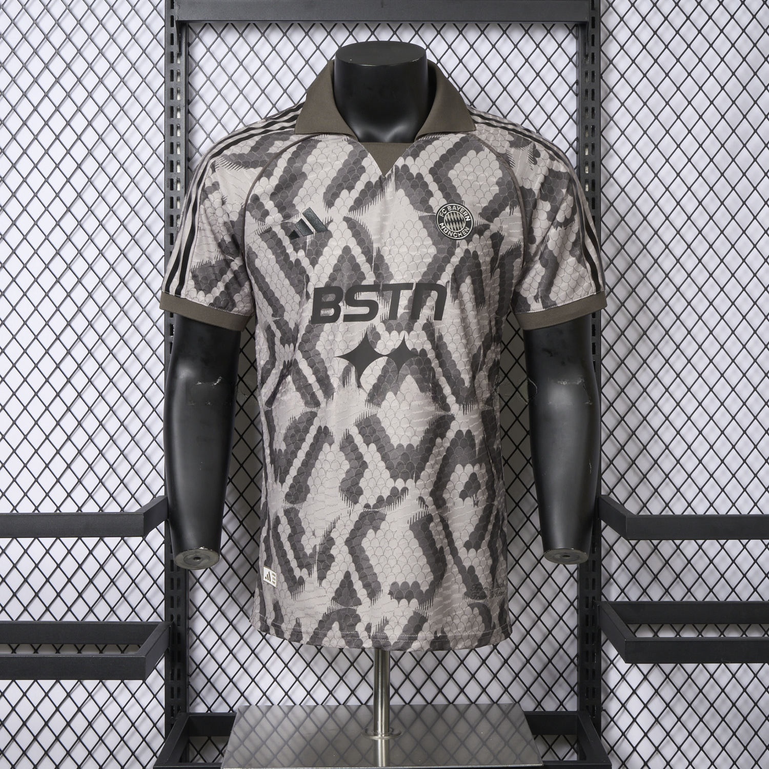 Bayern Munich x BSTN 25-26 Brown Special Edition Jersey - Player Version - JerseysGala