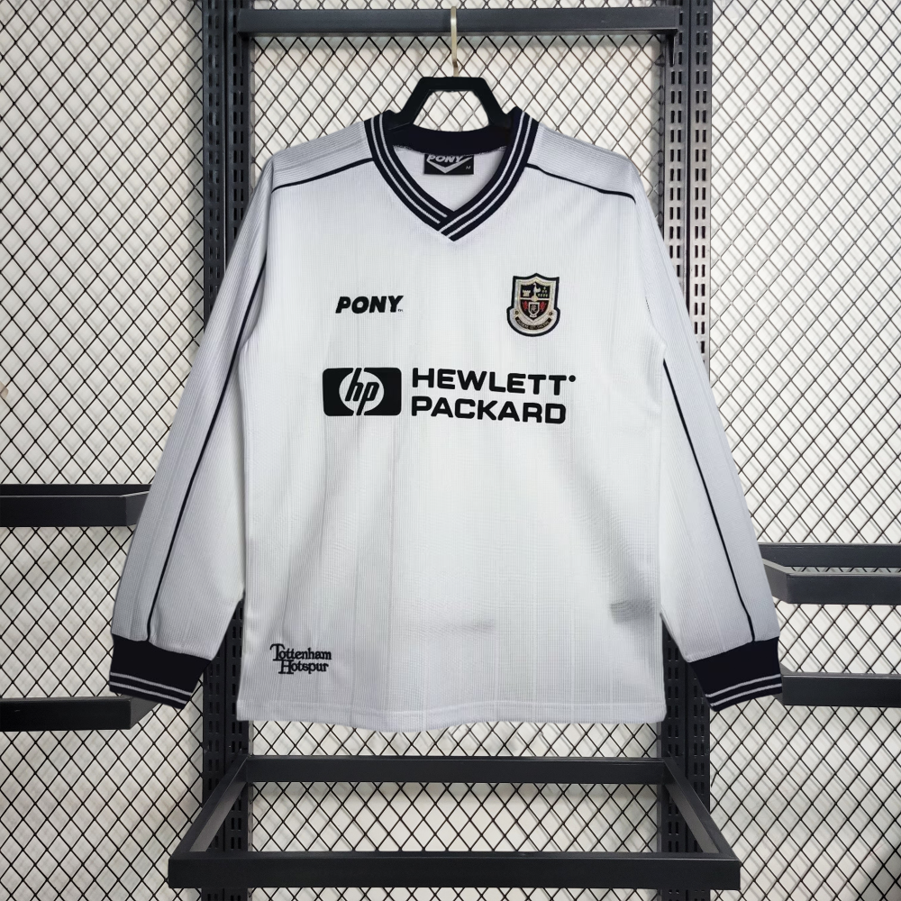 Retro Tottenham Hotspur 1997-99 Home Long Sleeve Jersey - JerseysGala