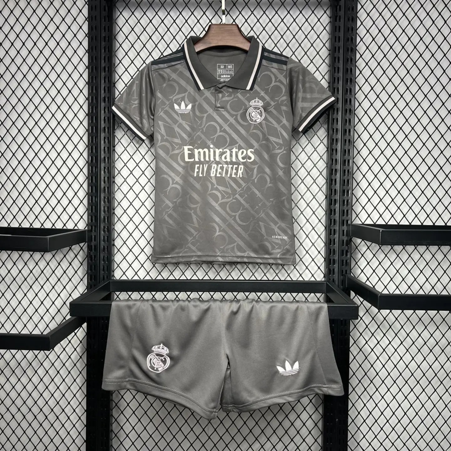 Real Madrid 24-25 Third Kids Kit - JerseysGala