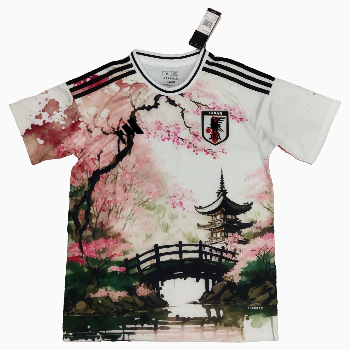 Japan 2024 Sakura Tree Special Edition White Jersey - Fans Version - JerseysGala