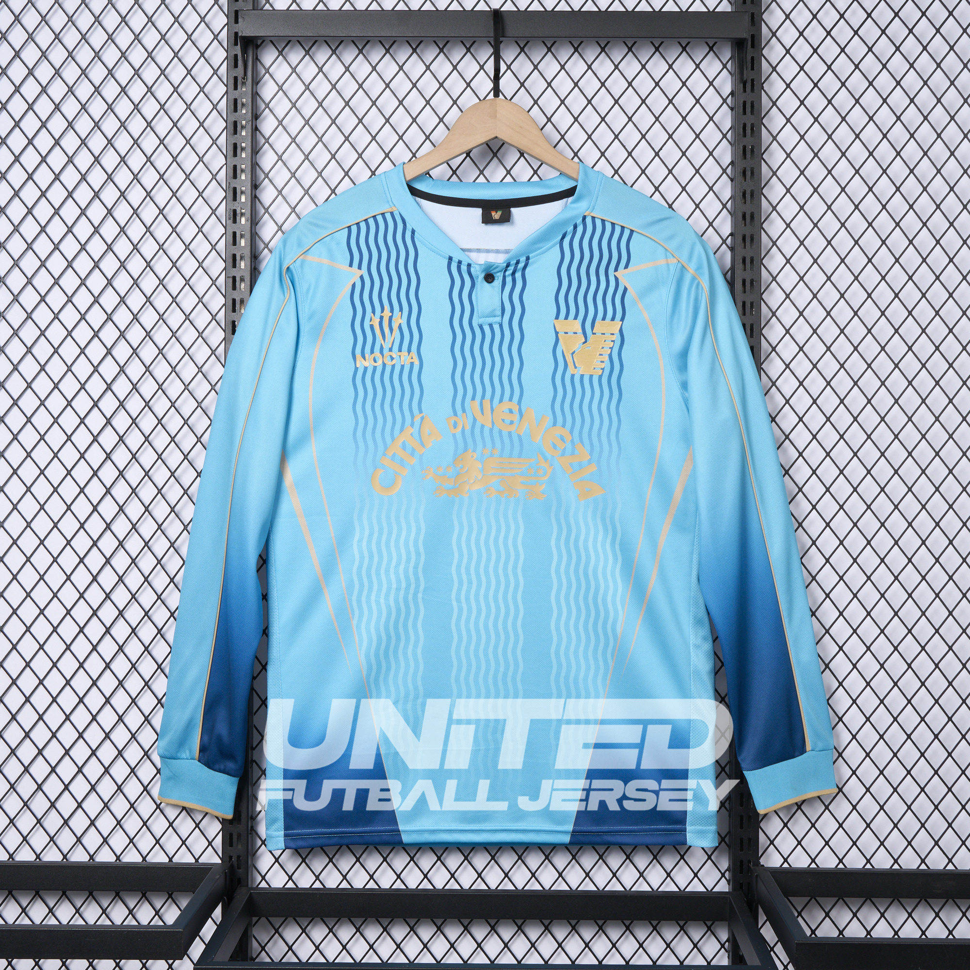 Venezia FC 24-25 Third Long Sleeve Jersey - Fans Version - JerseysGala