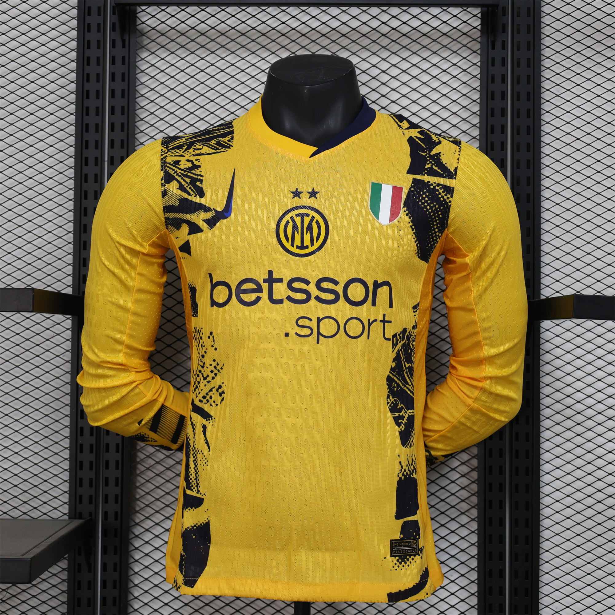 Inter Milan 24-25 Third Long Sleeves Jersey - Player Version - JerseysGala