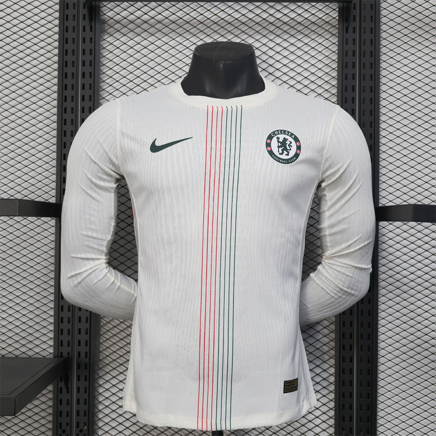 C.H.E.L.S.E.A 25-26 Away (Leaked Version) Long Sleeve Jersey - Player Version - JerseysGala