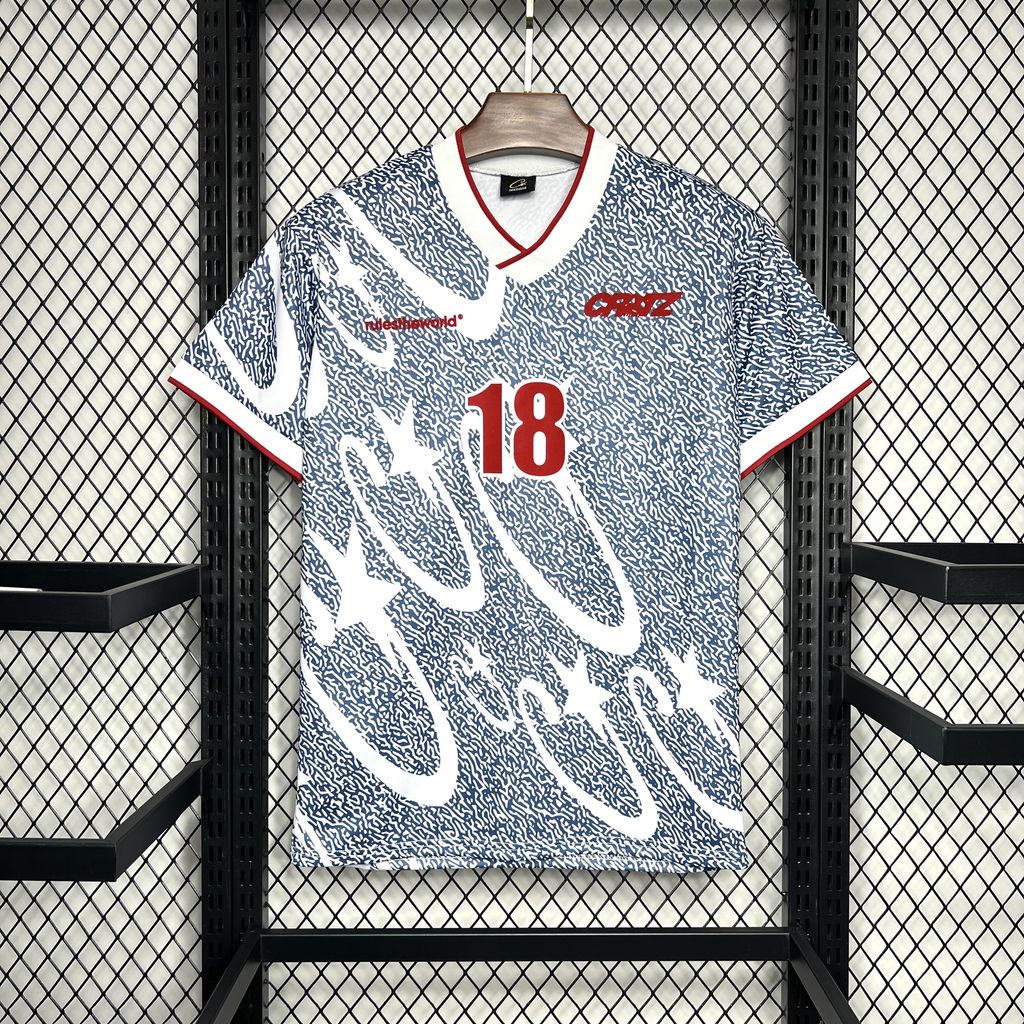Corteiz x Retro United States USA 1994 Away Jersey - with RTW 18 print - JerseysGala