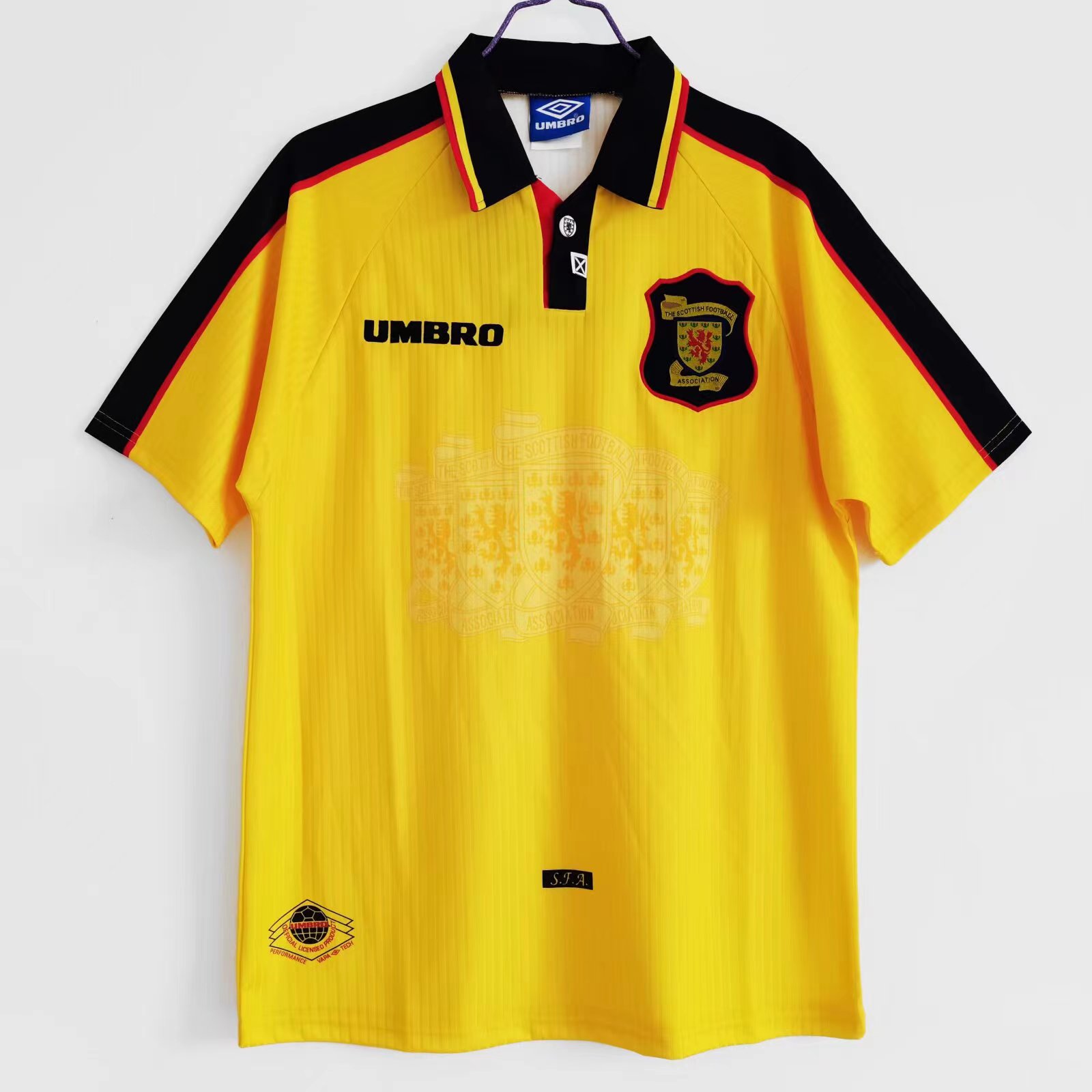 Retro S-c-o.t l.a-n.d 1996-98 Away Jersey - Fans Version - JerseysGala