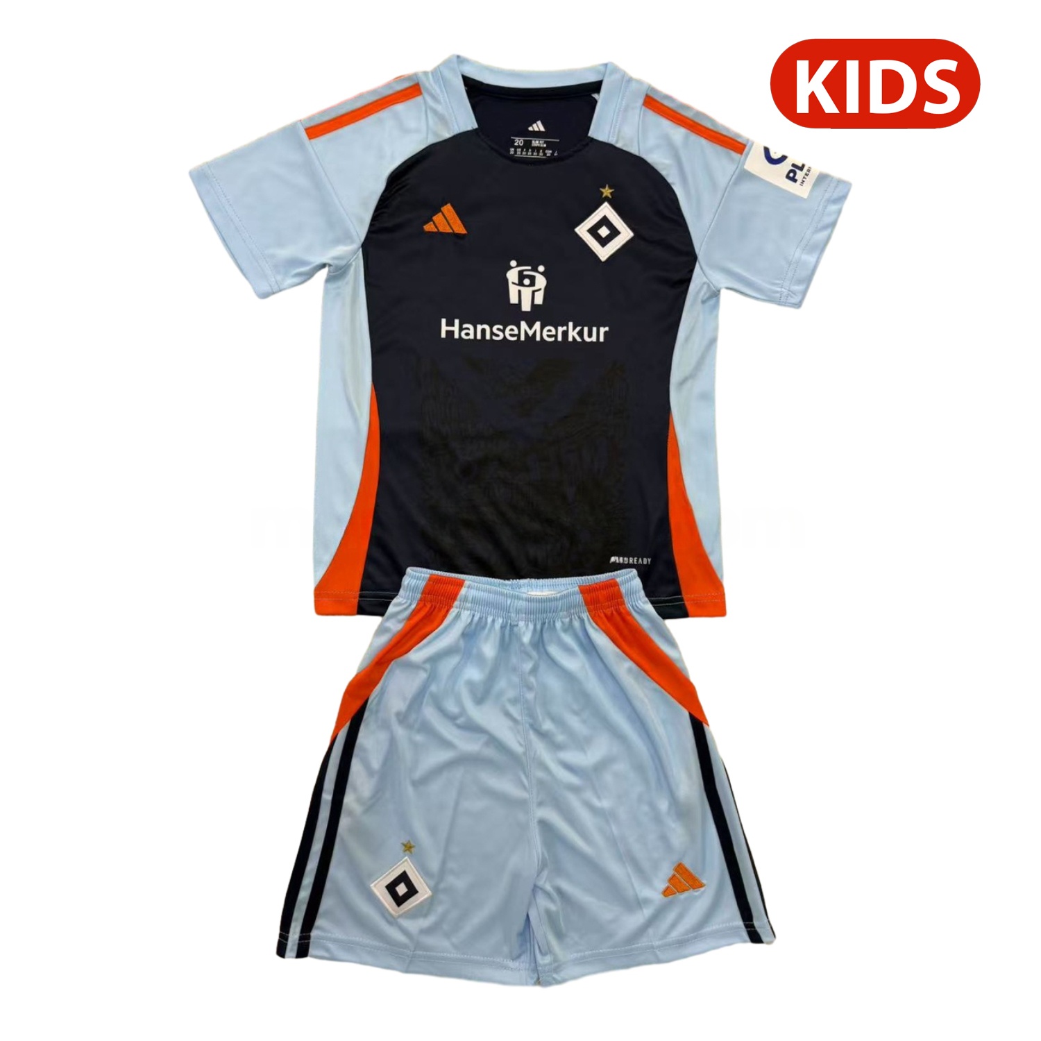 Hamburger SV 25-26 World Girls' Day Blue Special Kids Kit - JerseysGala