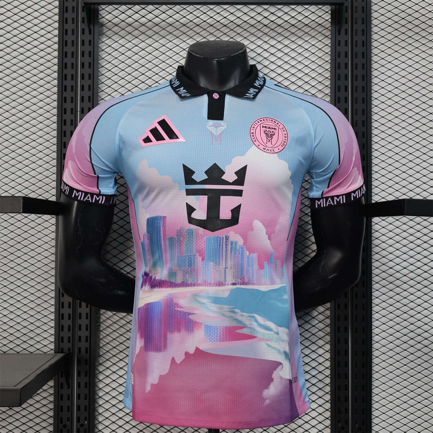 INT M.A.M 2025 Blue City Silhouette Special Edition Jersey - Player Version - JerseysGala