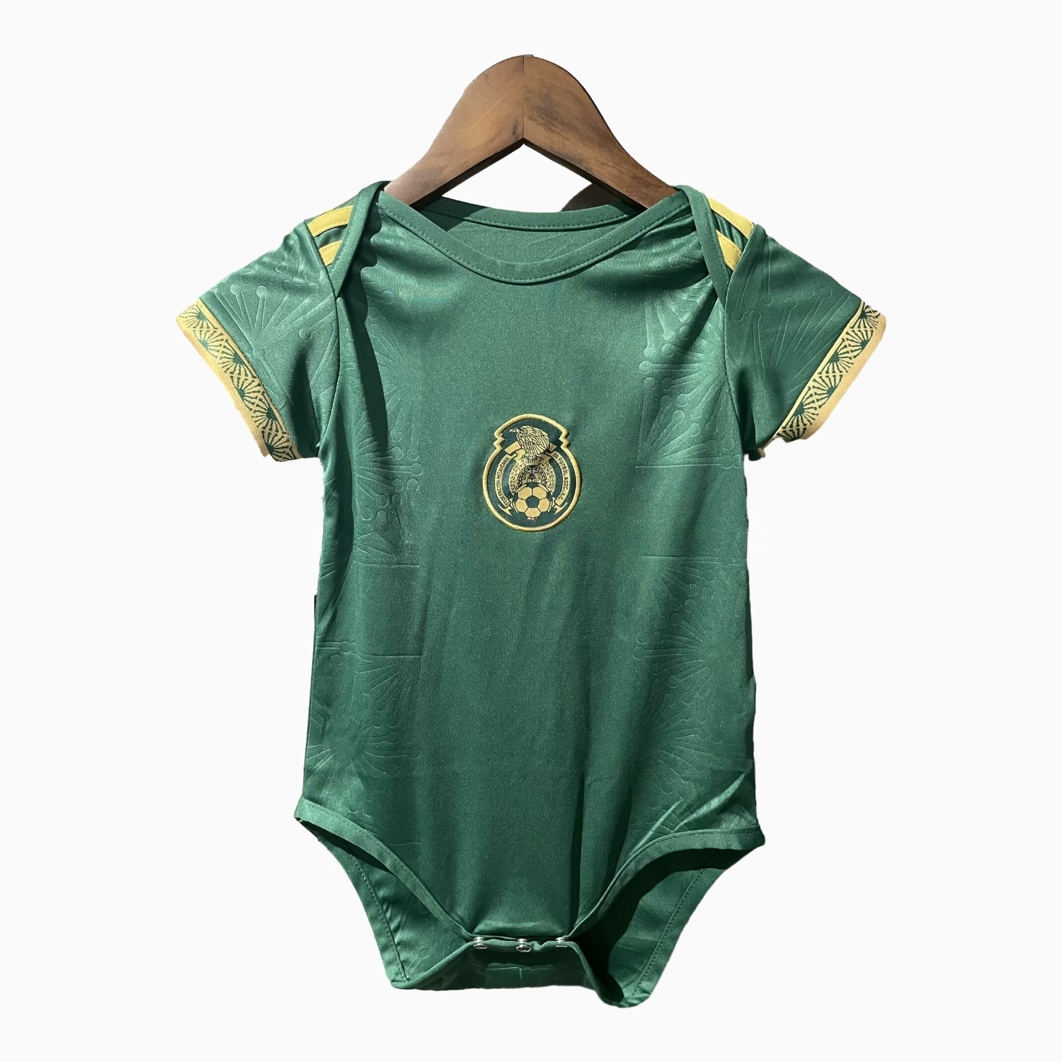 Mexico 2025 Gold Cup Green Baby Crawling Suit - JerseysGala